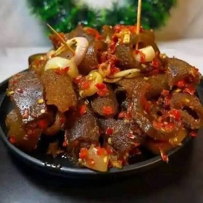 Peppered Ponmo